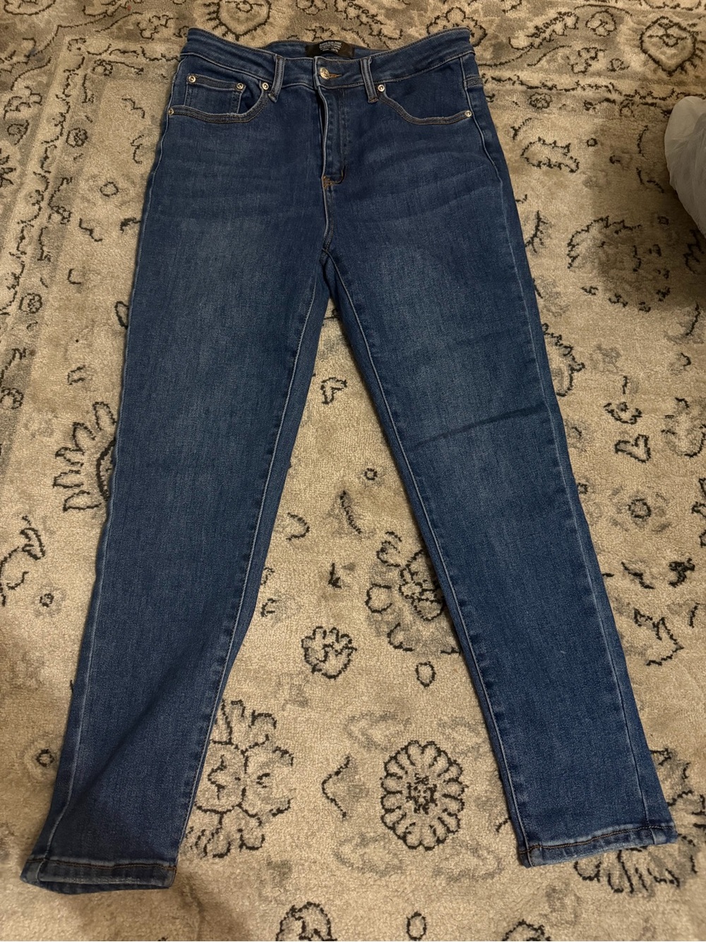 Classic High-Rise Dark Blue Womenās Jeans Money - ride - jeans size 13